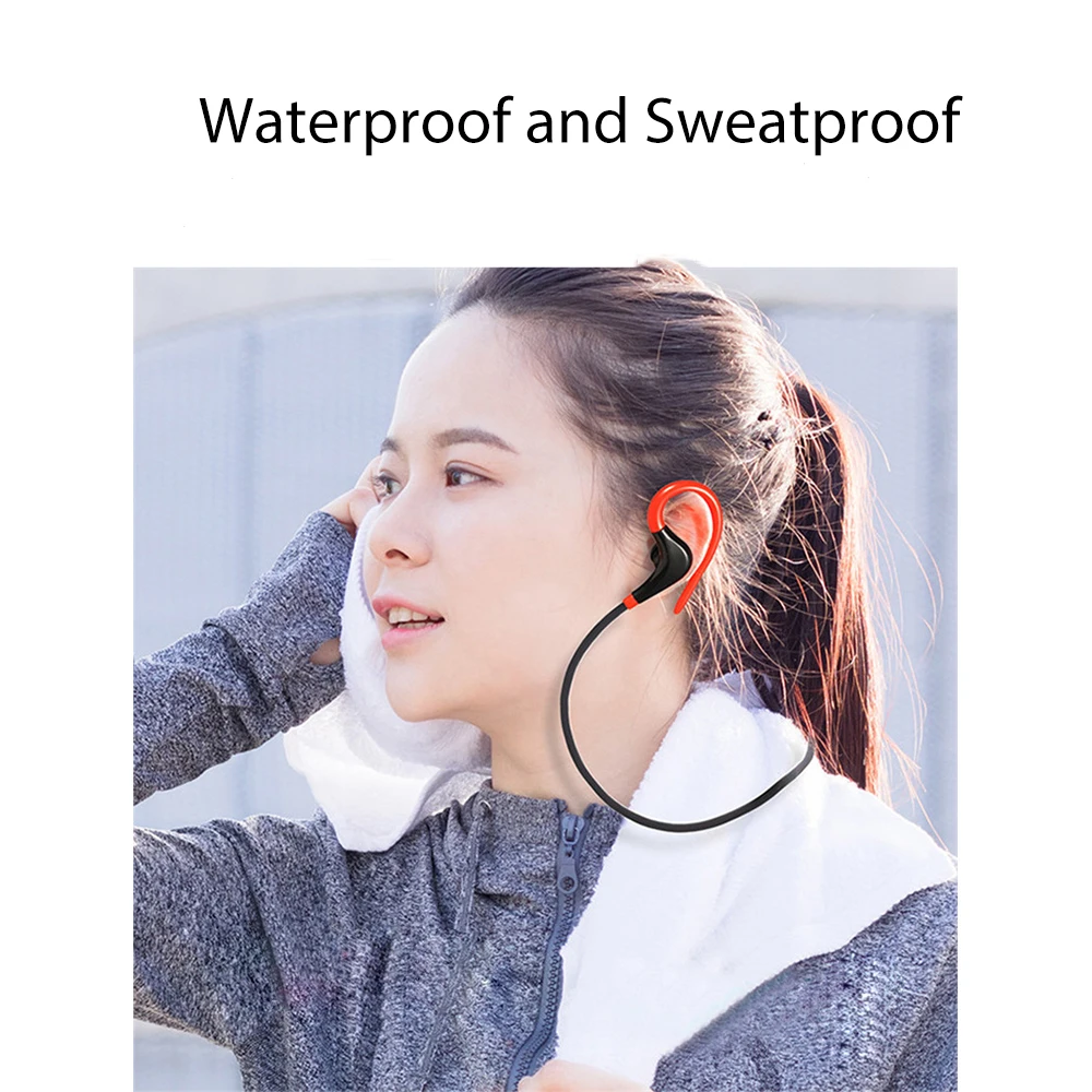 QH2 большой рог подвесной Дизайн Спортивная Bluetooth гарнитура беспроводные bluetooth наушники спортивные бег водонепроницаемые наушники