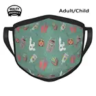 Черная дышащая многоразовая маска для рта Bioshock, для игр и видеоигр