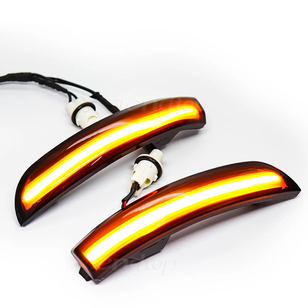 

Dynamic Lamp Car Accessories Side Rearview Mirror LED Flowing Turn Signal Lights For Ford Escape Kuga II EcoSport 2013 - 2019