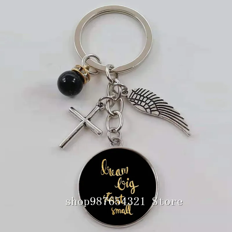 Новая библейская цитата на брелке для ключей - цитаты веры, христианская бижутерия для друзей, женщин и мужчин, вдохновляющие подарки на.