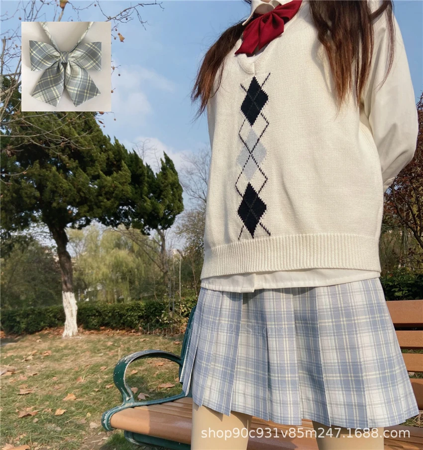 Новинка 5 цветов японская школьная форма для девушек модная женская юбка в клетку