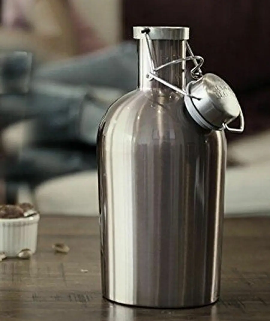 2 литровый винтажный бокал для вина Cola Keg Bottle HomeBrew Beer 304 нержавеющая сталь