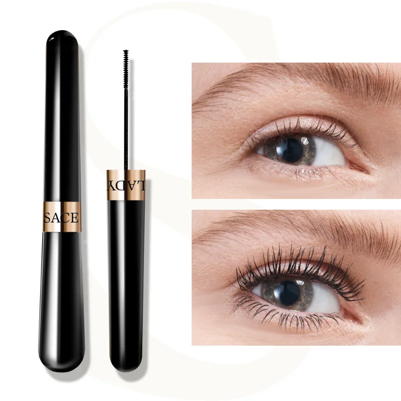 

Black Mascara Long Lasting No-blooming Eyelashes Mascara Sexy Thick Curling Eyes Makeup Cosmetics Beauty Tools TSLM1