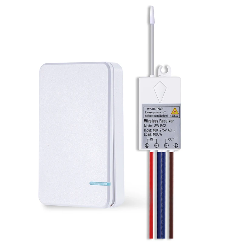 433 МГц беспроводной Радиочастотный светильник с дистанционным управлением