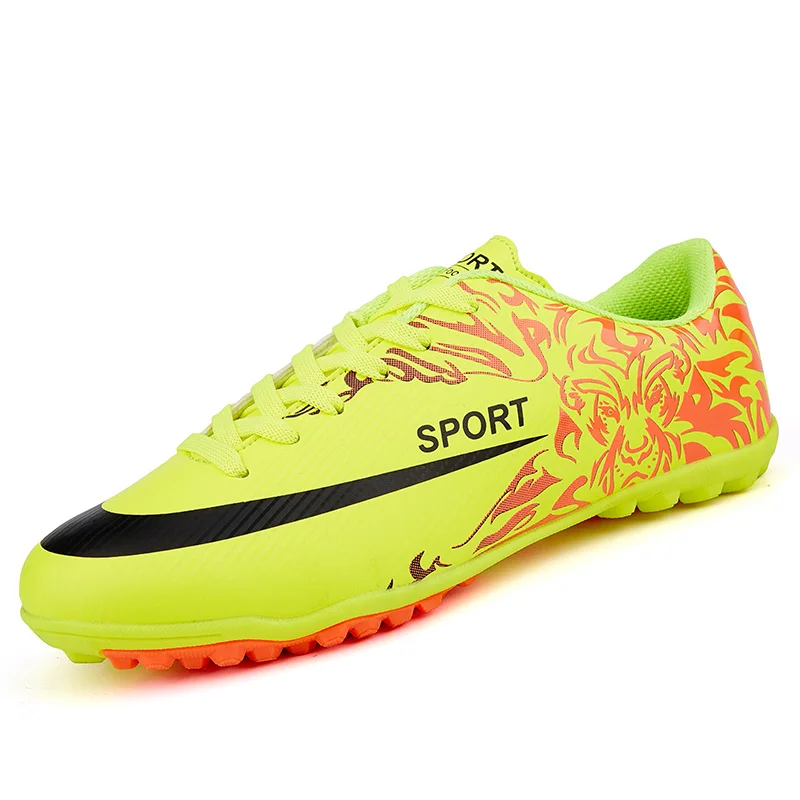 Football Soccer Boots Men Athletic Futsal Soccer Shoes High Top Soccer Cleats Training Football Sneakers Man Kids Cleats