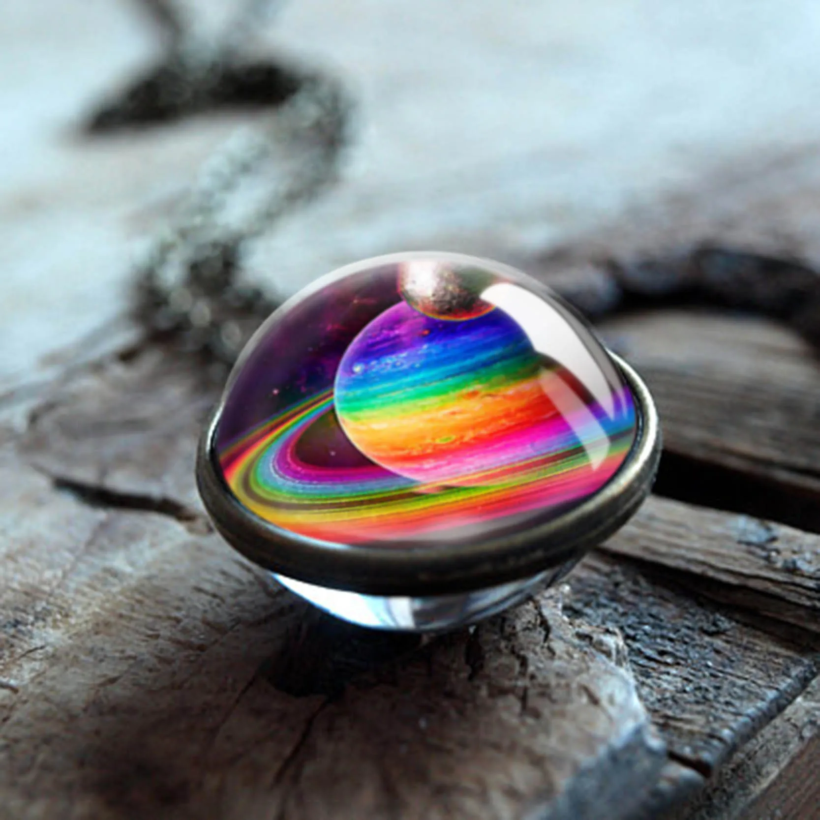 2019 новая галактика двухсторонняя подвеска наружное пространство ожерелье