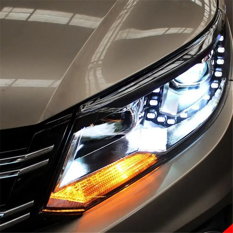 Запчасти Drl лампы Assessoires Luces Led Para Автомобильные фары автомобильные в сборе 09 10 11 12