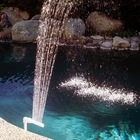 Многофункциональная насадка-распылитель водопадов соединена с наземным декором аксессуары для бассейнов