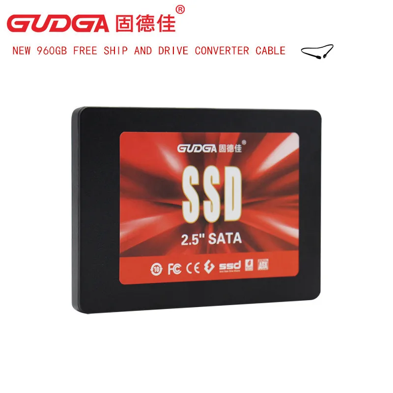 GUDGA HDD 2 5 &quotSATA SSD 960 ГБ SATAIII Жесткий Диск Внутренний жесткий диск для ноутбука