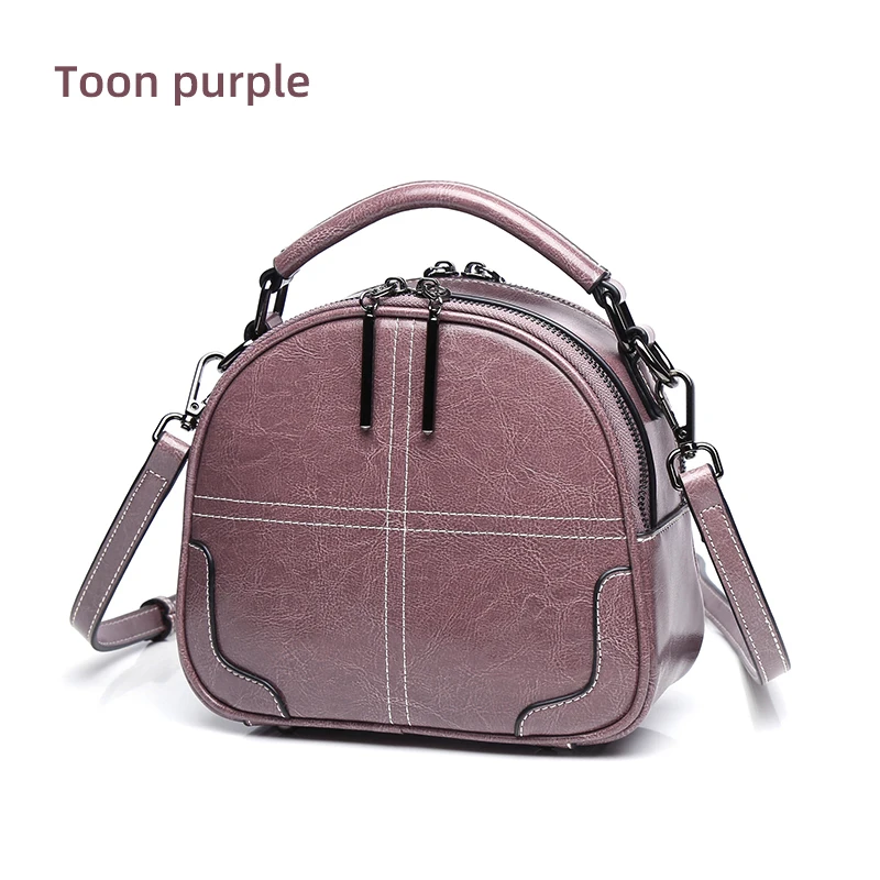 Toon purple Высокое качество коровья кожа маленькие сумки известный бренд женские сумки для роскошные дизайнерские женские сумки через плечо - Цвет: Toon purple