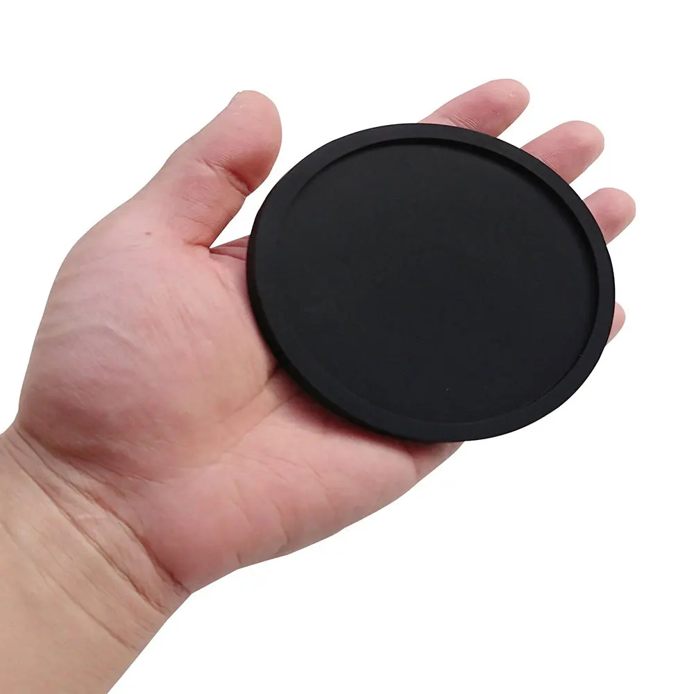 8 шт./компл. силиконовые подставки для напитков Нескользящие круглые мягкие