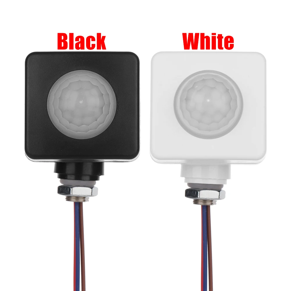 1 шт. ультратонкий Светодиодный прожектор PIR датчик движения Детектор
