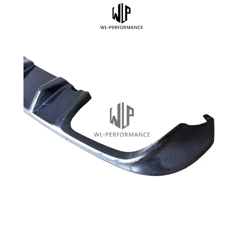 Задний диффузор W207 из углеродного волокна автомобильный Стайлинг для Mercedes Benz E