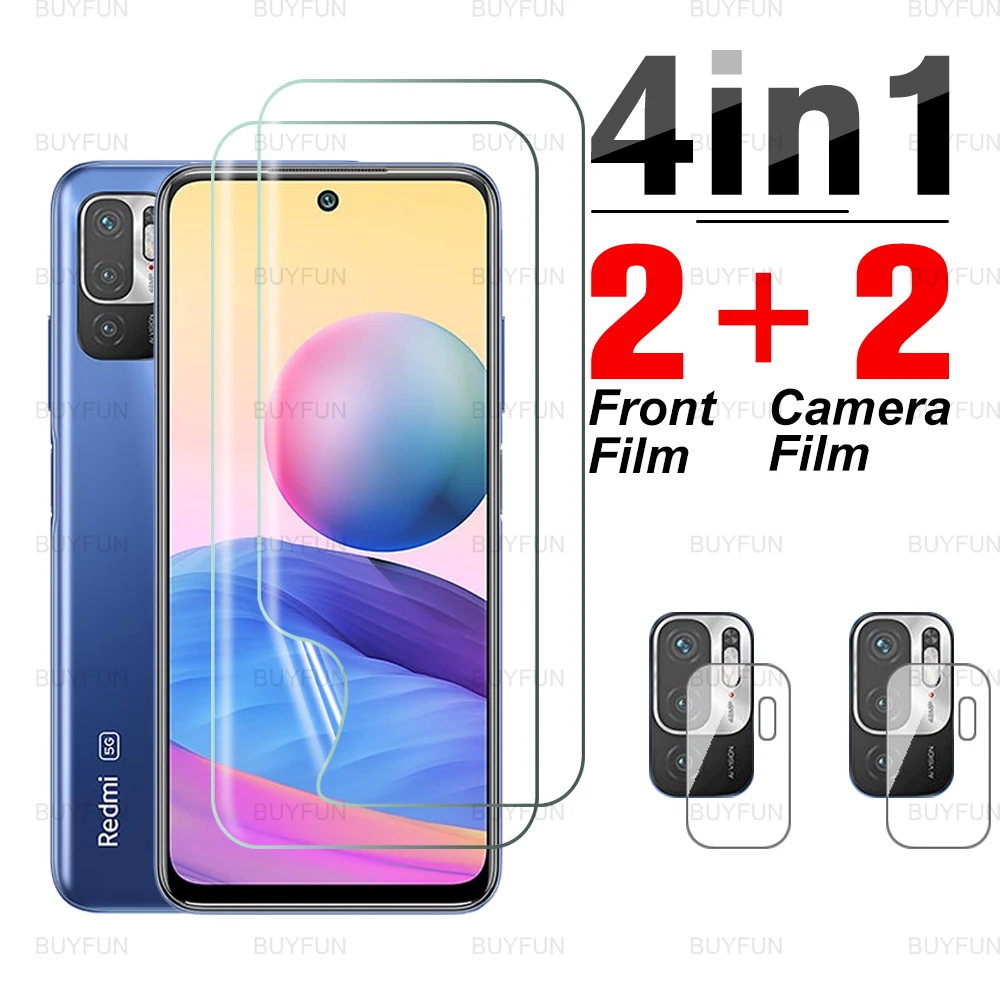 

4 в 1, защитная пленка для экрана xiaomi Redmi Note 10