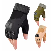 outdoor tactical gloves military airsoft sports fingerless gloves men shooting hunting tactical combat glove military gloves