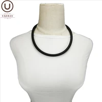 ukebay new simple statement necklace for women short choker necklaces travel party accessories wholesale jewelry bohemia style