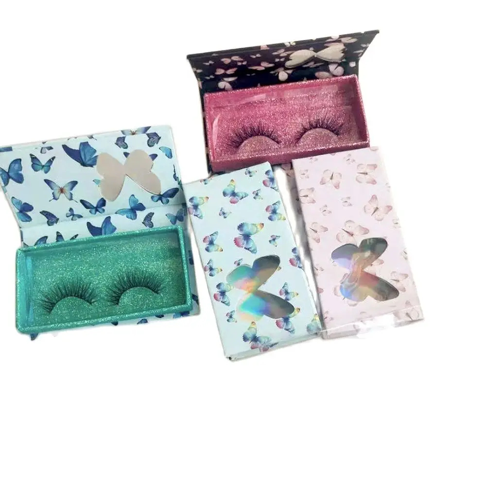 D Серия натуральный длинный макияж Пушистые Мягкие Накладные ресницы новая