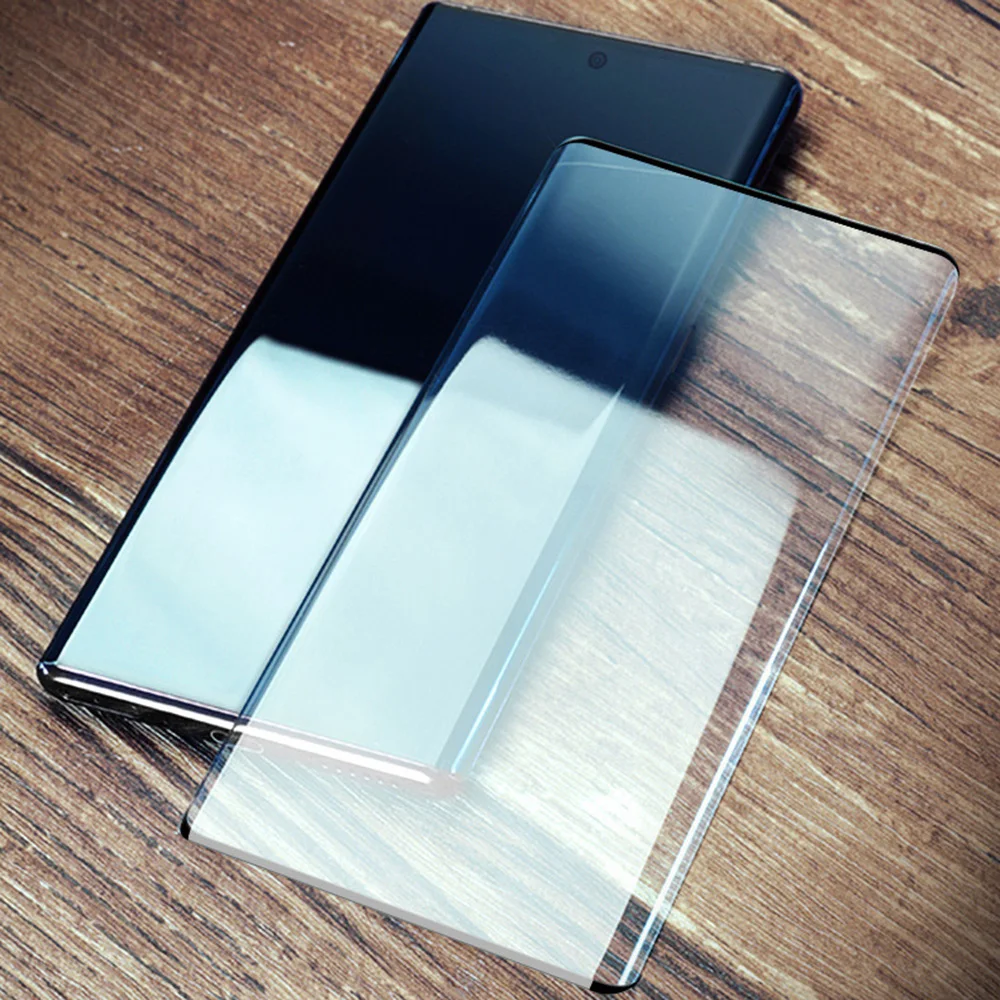 Для Samsung Note 20 Ультра Закаленное стекло Защитная пленка полное покрытие изогнутая Взрывозащищенная|Защитные
