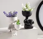Керамическое кашпо для цветов, с отверстиями для слива, для садоводов, творческих поделок, украшений, скандинавские маленькие вазы