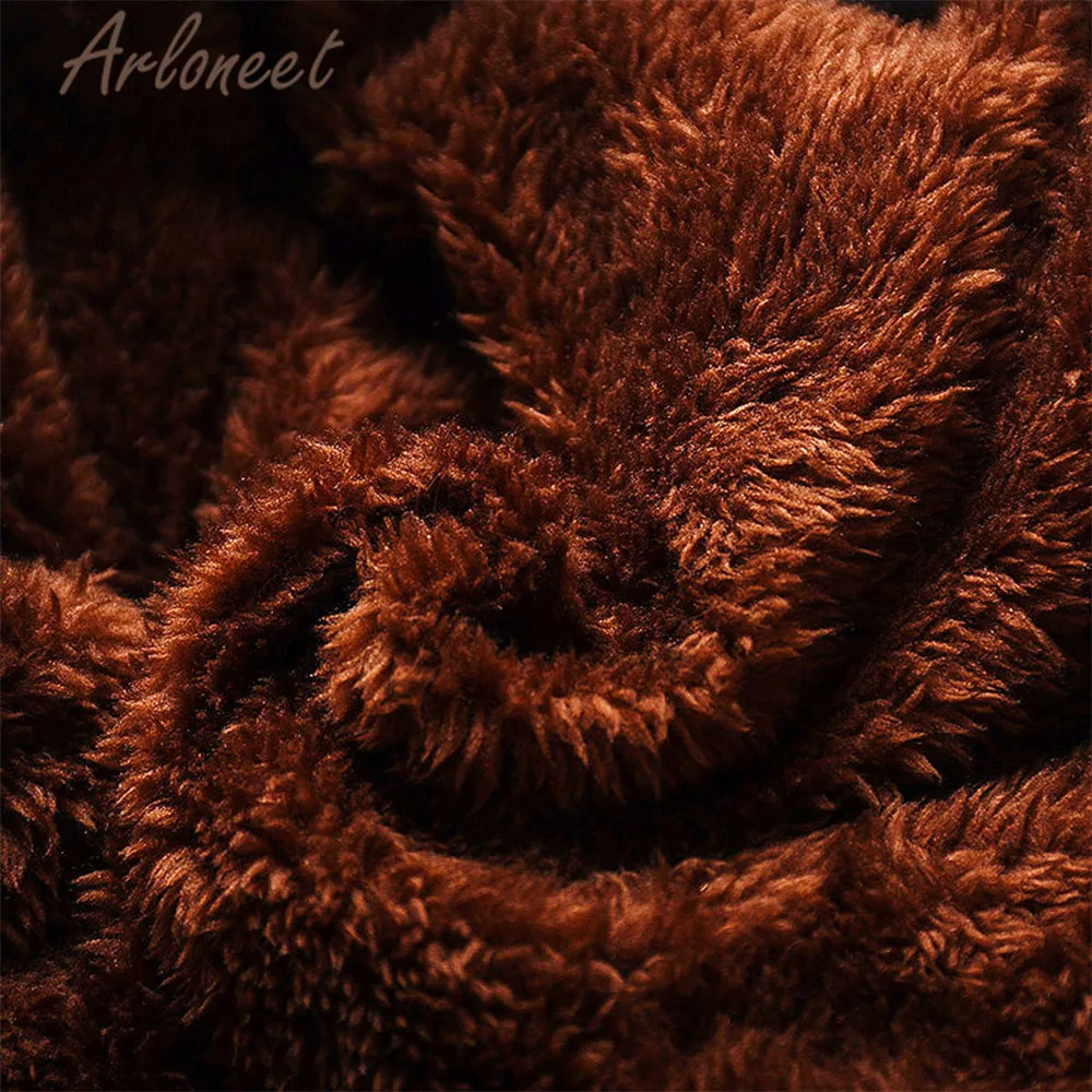 Детское пальто с капюшоном ARLONEET на молнии леопардовым принтом и плюшевой