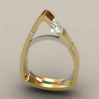 i fdlk unique style small crystal zircon stone ring luxury fashion promise engagement rings for female friend best gift