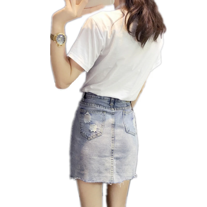 

Модная летняя Новинка 2020, Женский вышитый костюм из двух предметов с разбитыми дырками, элегантный женский комплект высокого качества YR279