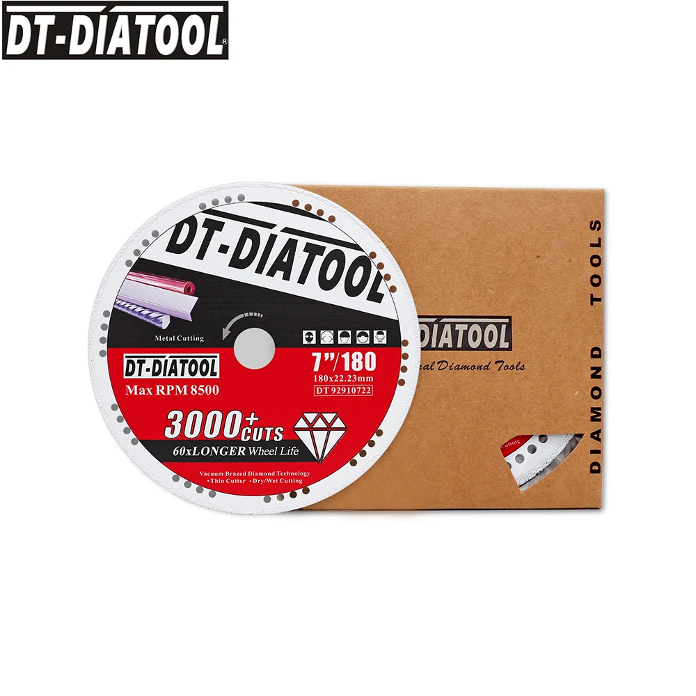 Алмазный отрезной диск DT-DIATOOL 7 дюймов 180 мм