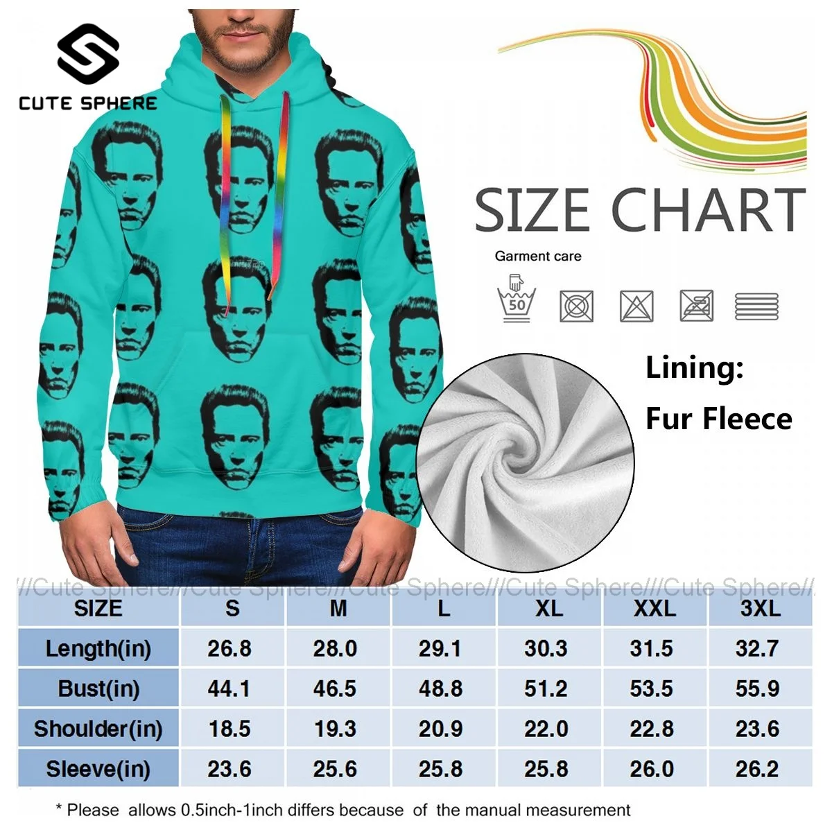 

Hollywood Hoodie Loose Warm Hoodies Long Nice Polyester Pullover Hoodie Men Oversized