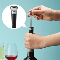 vacuum red wine bottle stopper retain freshness silicone sealed champagne wine stopper portable kitchen accessories bar tool