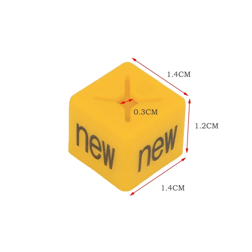 Желтая Пластиковая распродажа размер вешалка для знака r маркеры одежды маркер