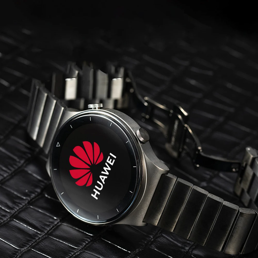 Металлический Ремешок Для Huawei Watch GT2 Pro сменный Браслет из нержавеющей стали для