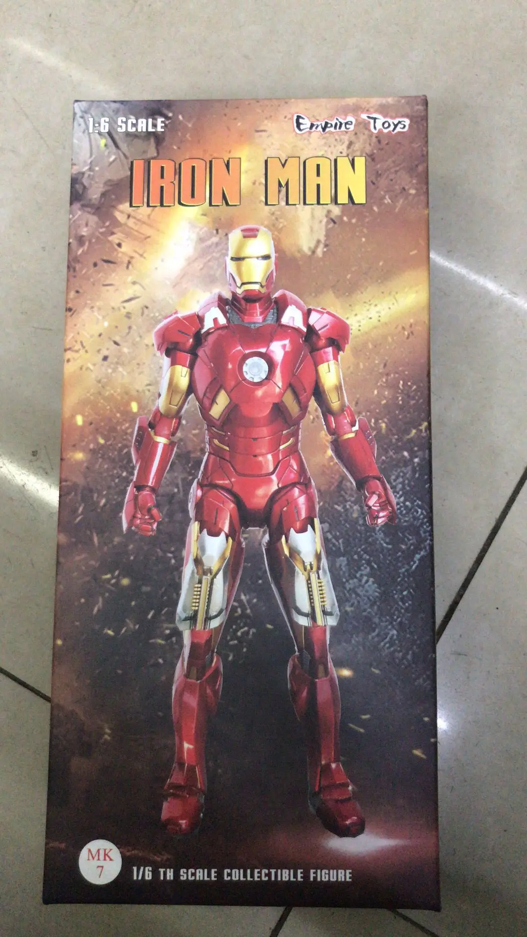 Marvel Мстители Железный человек MK 7 ПВХ фигурка модель игрушки 12 &quot30 см|Игровые