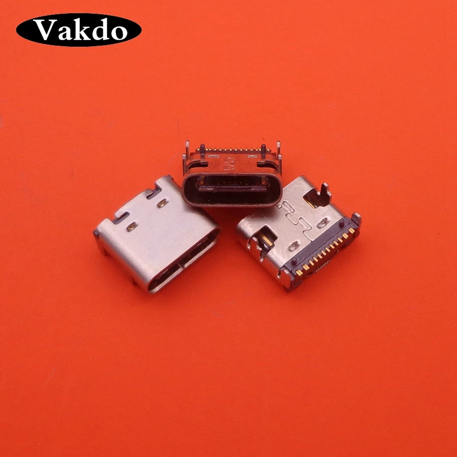 2 шт. USB 3 1 Type C 16pin гнездовой разъем для мобильный телефон MP3 MP4 MP5 зарядная розетка с