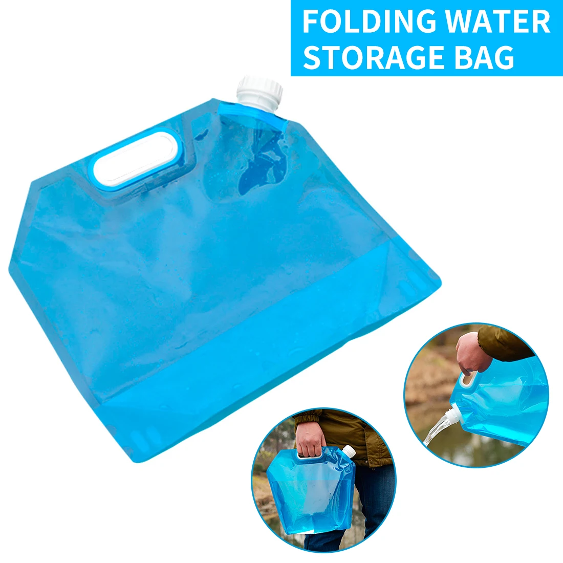 Горячая 5L открытый складной стол питьевой воды сумка автомобилей контейнеровоз