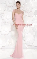 free shipping cheap flowers vestido de festa 2018 new fashion sexy backless summer party pink long prom gown bridesmaid dresses