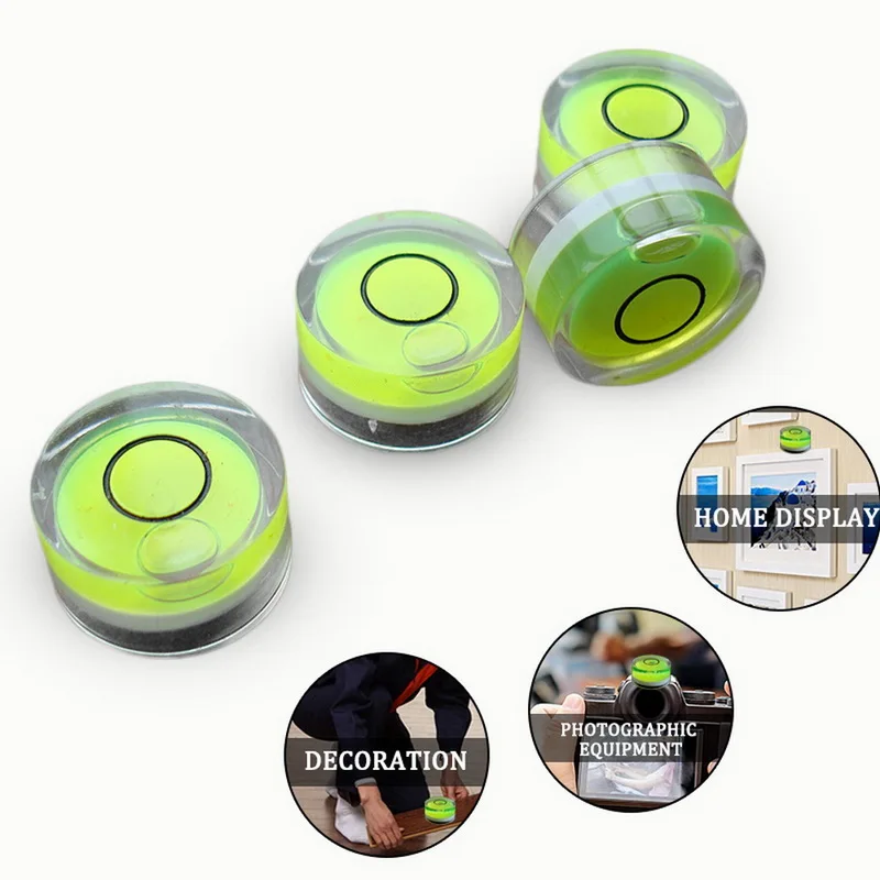 1 шт. высокое качество пузырьковый уровень круглый аксессуары для пузырчатого