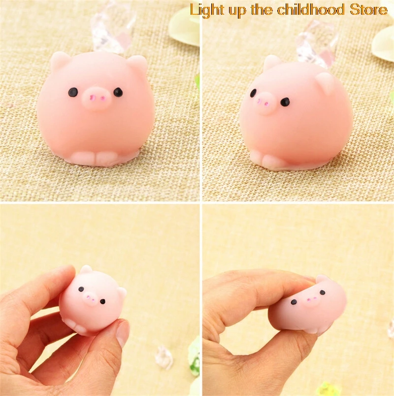 

Мяч-свинка Mochi сжимаемая молитва милая игрушка кавайная коллекция забавная шутка подарок милые антистрессовые игрушки новинка
