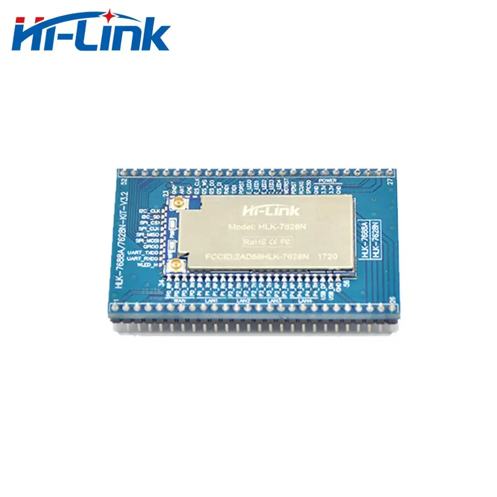 Горячая распродажа 2шт Openwrt/Linux WiFi к Ethernet роутеру модуль HLK-7628N с платформой