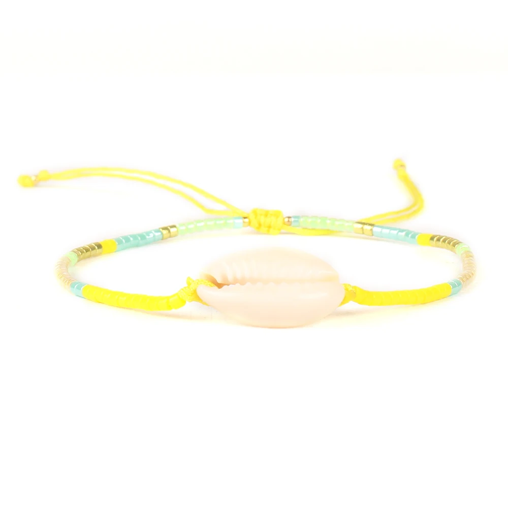 

Go2boho Seashell Bracelet For Women Jewelry Bohemian Colored Miyuki Bead Jewellery Boho Beach Bracelets Wholesale Pulseras Gifts