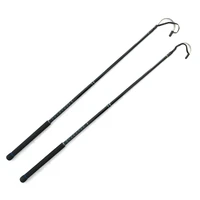 topline tackle 125cm professional fish gaff stainless ice sea fishing stainless steel eva handle spear sharp fishing hook tackle