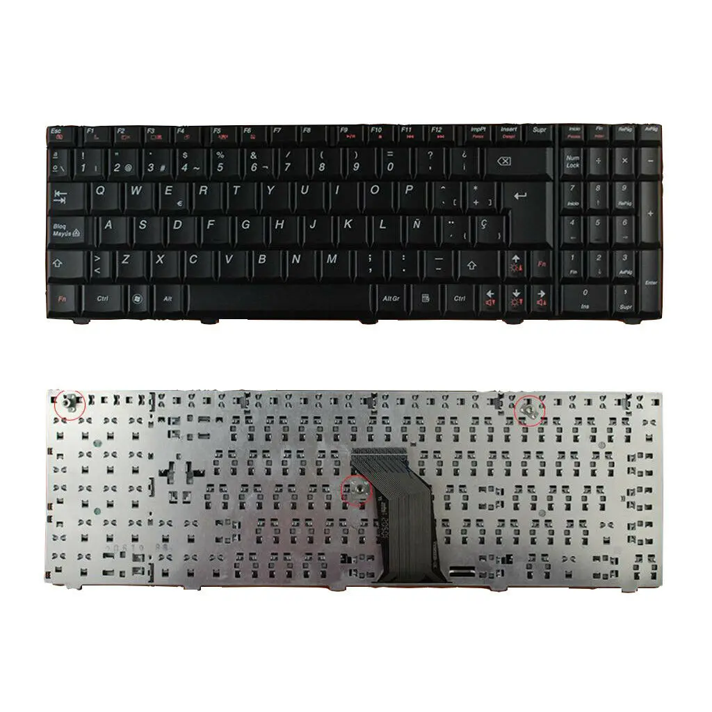НОВЫЙ Испанский для Lenovo G570 G770 Z565 G575 G780 G560 клавиатура ноутбука + рамка SP |