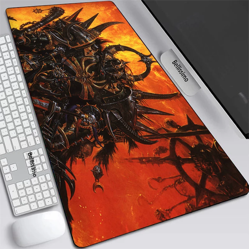 

Hammer Mouse Pad Anime Gaming Accessories Keyboard War Large 900x400mm Desk Mat Varmilo 40K Gabinete PC Gamer Computer Mousepad