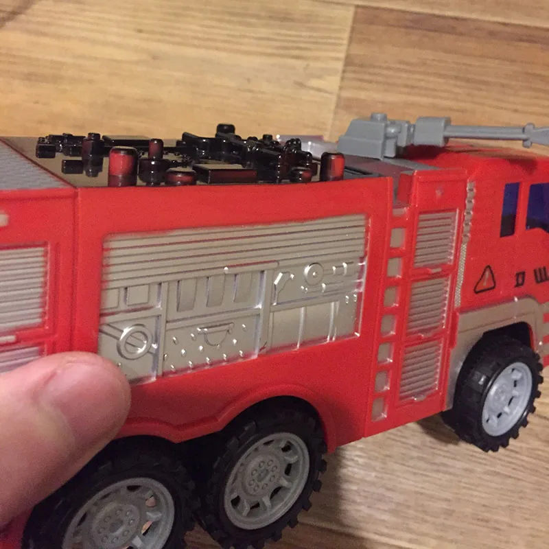 

Boy Large Inertial Engineering Vehicle Suit Excavator Fire Fighting Crane Multifunctional Toy Kids Birthday Present
