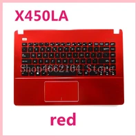 x450la laptop keyboard for asus for asus a450l x450l x450la bilingual laptop keyboard frame c case external with touchpad