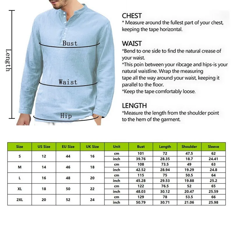 

2021 Men's Summer Beach T-shirt Hawaiian Cotton Blouses Baggy Linen Solid Color Three Quarter V-Neck Shirt Male Top