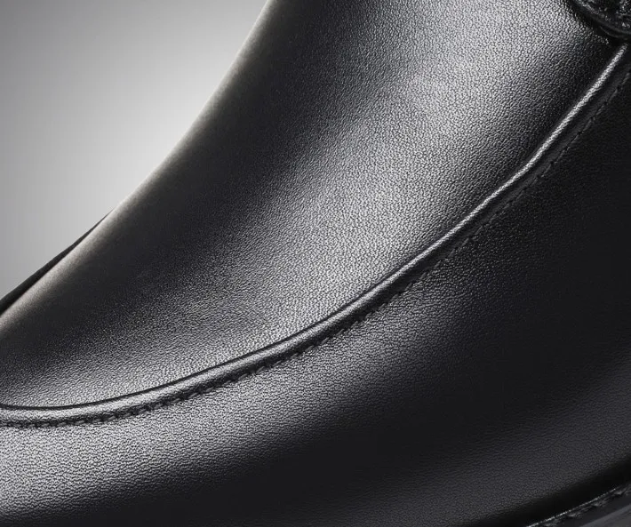 Мужские туфли на очень высоком каблуке черные шнуровке увеличивающие рост 15 см