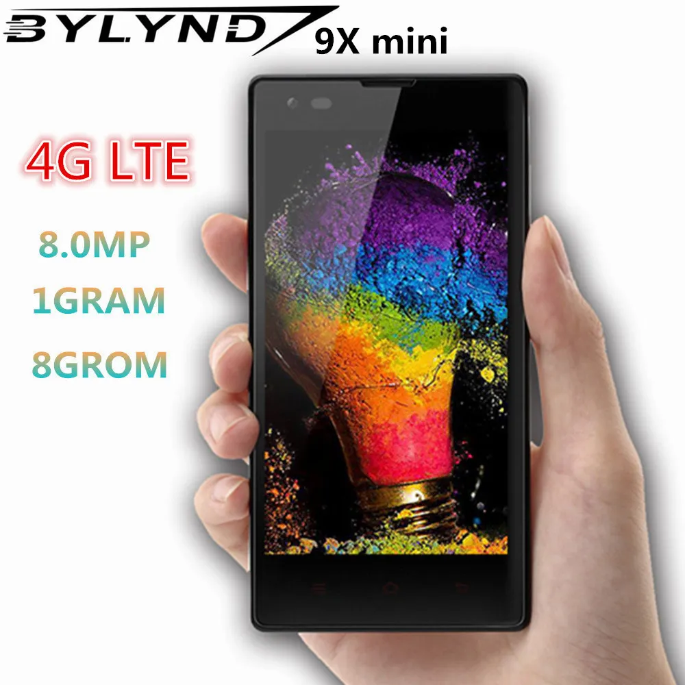 9X мини 4G LTE смартфоны 1G ram+ 8G rom четырехъядерный Android Мобильные телефоны 2MP+ 8MP фронтальная/задняя камера дешевые celulares разблокированы