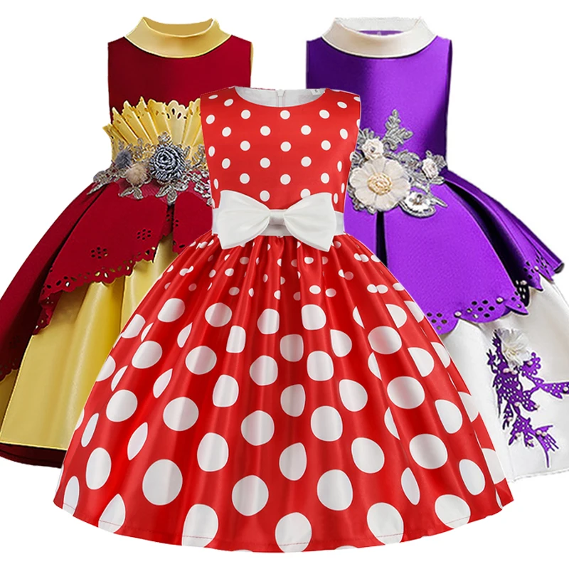 2019 г.детские платья рождественские детские для девочек костюм элегантная