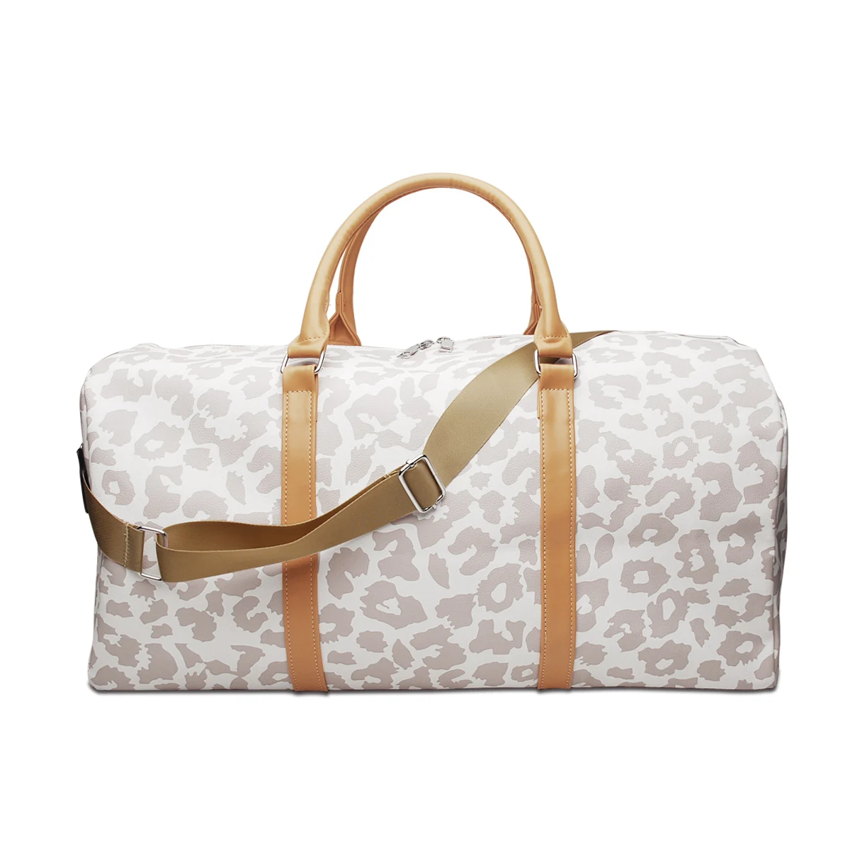 

6 Partten Camo Weekender Bag DOM1131065 Cheetah Duffle Bag Larege Travel Bag with Ponk Shoulder Strap