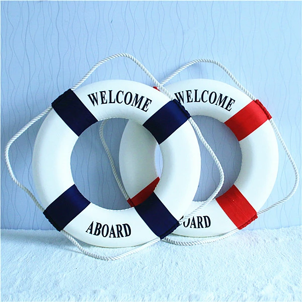 Украшение в стиле Средиземноморского моря спасательный буй плавательный круг